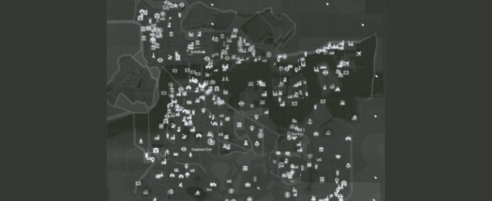 Groesse der Fallout London Karte im Vergleich zu Fallout 4