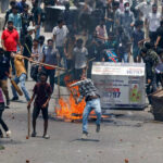 Hauptsitz des bangladeschischen Staatsfernsehens brennt „viele sind darin gefangen