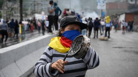 Nach Maduros Wahlsieg kommt es in Venezuela zu Protesten VIDEOS