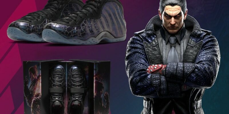 Nike und Tekken 8 schliessen sich fuer die Foamposite One Schuh Kollaboration