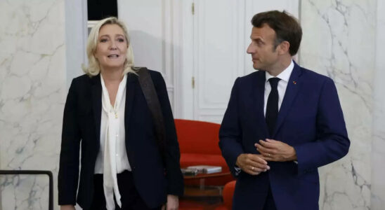 Rueckschlag fuer Macron Rechte gewinnt ersten Wahlgang in Frankreich