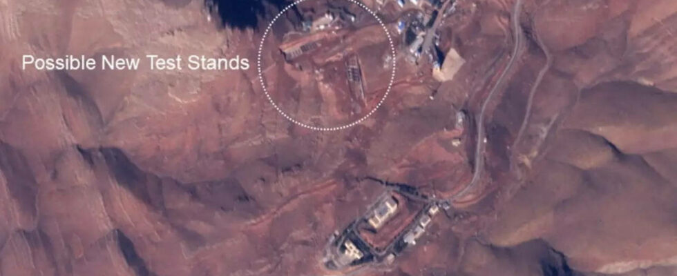 Satellitenbilder zeigen dass der Iran seine Anlagen fuer ballistische Raketen