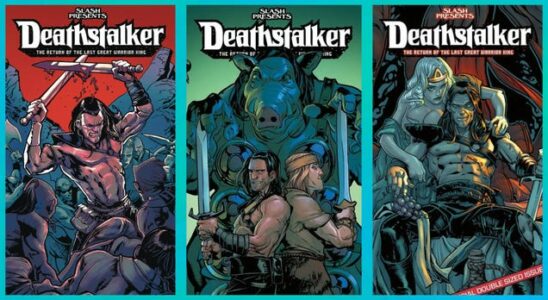 Slashs Deathstalker Comics drehen das Drehbuch zur barbarischen Ausschweifung der 80er