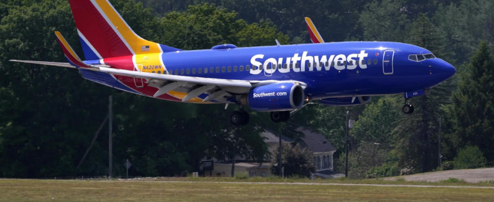 Southwest Airlines beendet die Politik der offenen Sitzplaetze