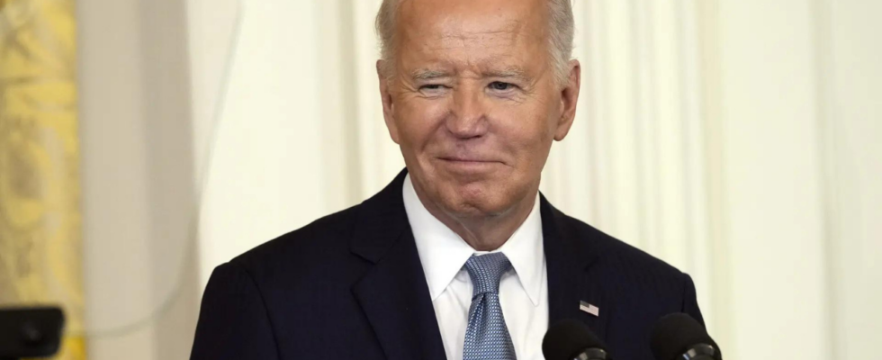 US Praesident Joe Biden raeumt „kritische Tage zur Rettung seiner Kandidatur
