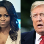 Umfragen zeigen dass Michelle Obama vor Donald Trump liegt was