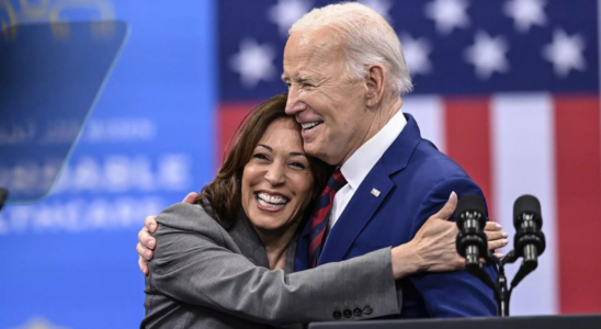 „Hart faehig So beschreibt US Praesident Joe Biden Kamala Harris