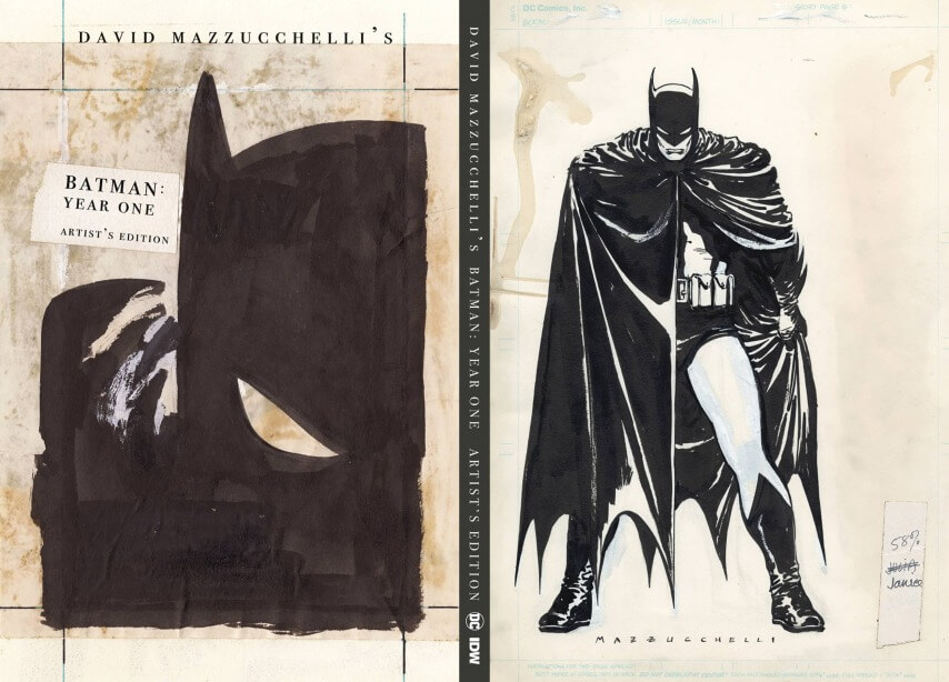 David Mazzucchellis Batman Year One Artist’s Edition (IDW)