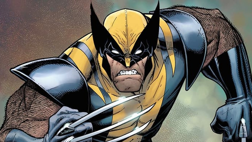 Comic-Illustration von Wolverine, der auf den Leser zuläuft