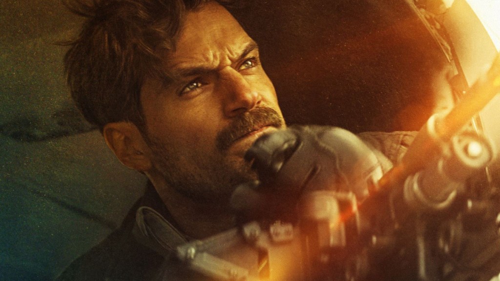 Henry Cavill als August Walker in beschnittenem Key Art von Mission: Impossible – Fallout