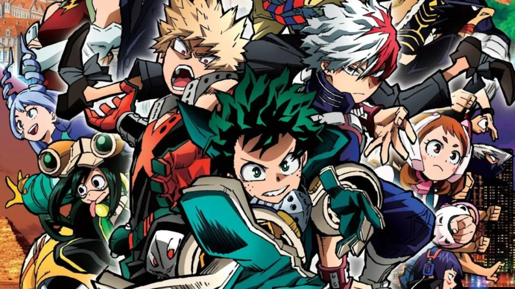 Poster zu „My Hero Academia World Heroes Mission“