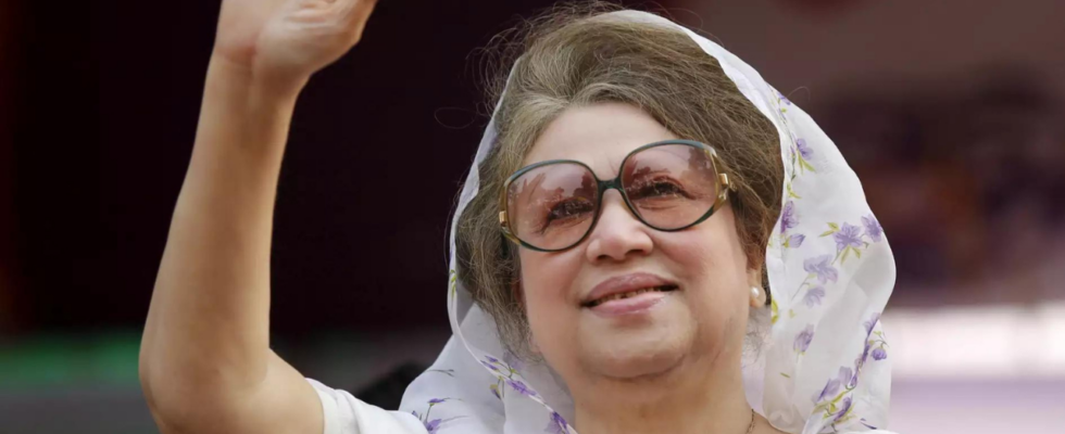 Bangladeschs Praesident ordnet Freilassung der inhaftierten Ex Premierministerin Khaleda Zia an.cms