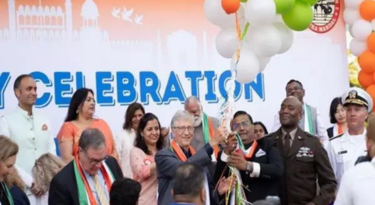 Bill Gates veranstaltet die ersten Feierlichkeiten zum India Day in