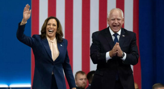 Demokraten hoffen dass Tim Walz Kamala Harris mehr weisse Waehlerstimmen