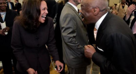 Donald Trump ueber Kamala Harris Donald Trump sagt der Ex Freund