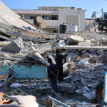 Dritte Schule innerhalb von vier Tagen getroffen Israelischer Luftangriff auf