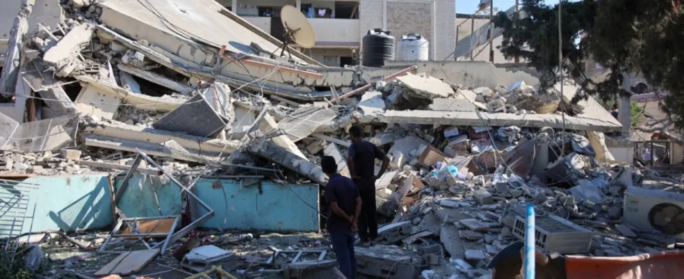 Dritte Schule innerhalb von vier Tagen getroffen Israelischer Luftangriff auf