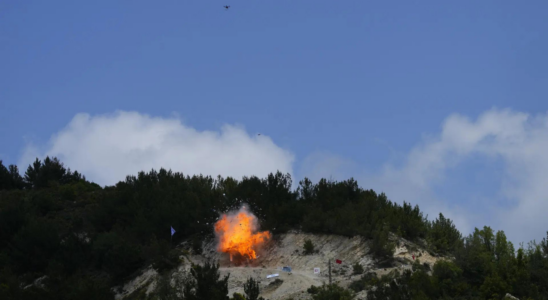 Hisbollah startet Drohnenangriffe auf Militaerstuetzpunkte im Norden Israels