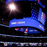 Im Saal des DNC herrschte grosse Anspannung als man angewiesen