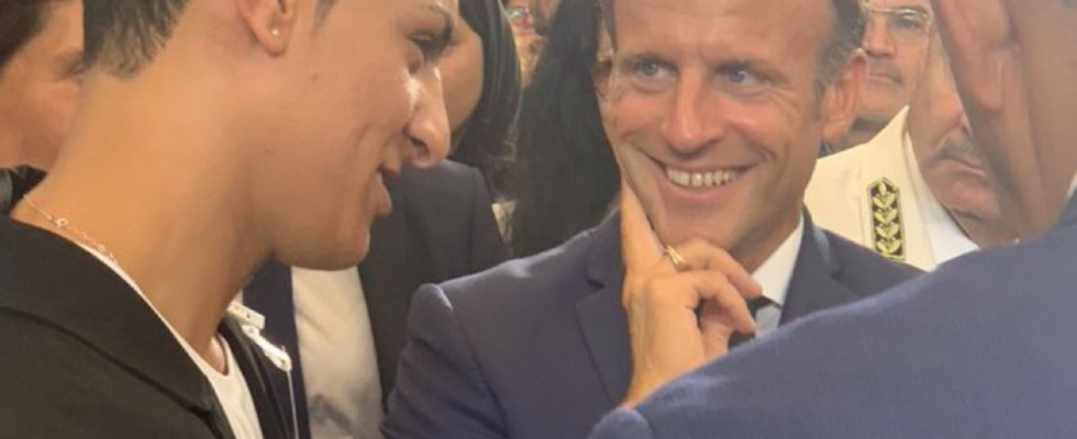 Imane Khelif Nach Streit um Kuessen des Sportministers macht Macron