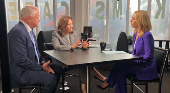 Interview mit Kamala Harris Kamala Harris sagt ihre Werte haetten