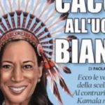 Kamala Harris Italienische Zeitung stellt Kamala Harris als „Indianerin dar