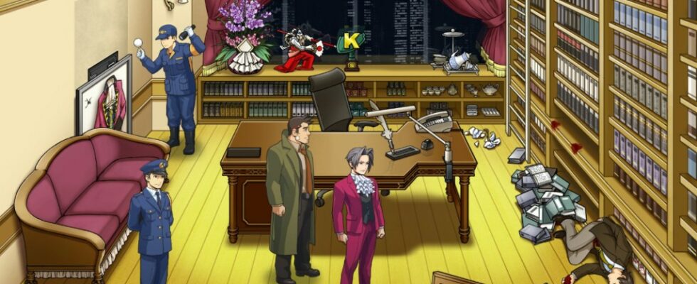 Miles Edgeworth glaenzt heller denn je in der Ace Attorney