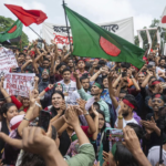 Regierungsfeindliche Kundgebungen in Bangladesch fordern Gerechtigkeit fuer Opfer der Quotenproteste
