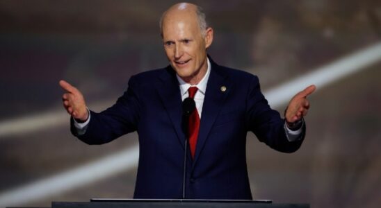 Senator Rick Scott aus Florida haelt Abtreibung fuer „ein gesundes