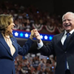 Tim Walz Kamala Harris hat drei Interviews fuer die Vizepraesidentenwahl