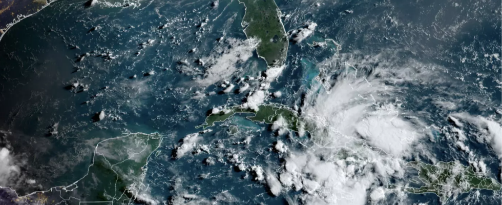 Tropischer Sturm im Anmarsch In Florida wird der Notstand ausgerufen