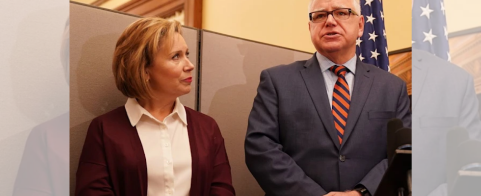 US Wahlen Tim Walz beschreibt die IVF Behandlung seiner Familie seine Frau