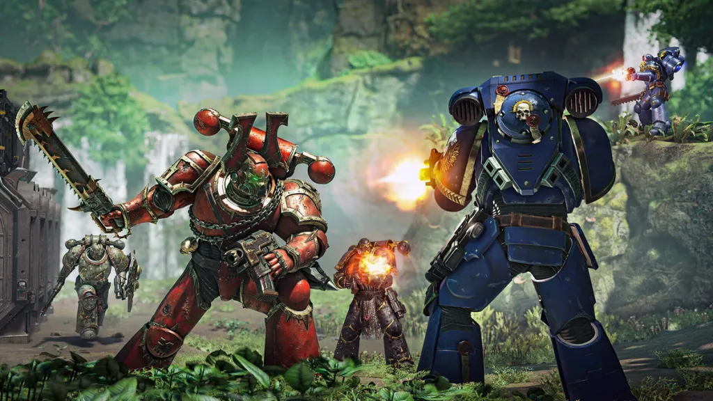 Warhammer 40k Gameplay-Screenshot von Space Marine 2 von Steam