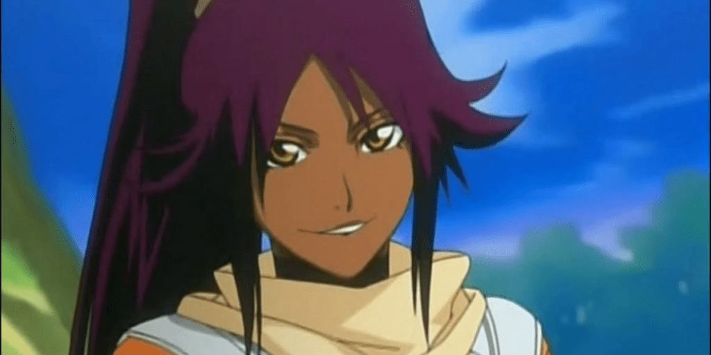 Yoruichi als Teil einer Liste über 13 erstaunliche schwarze Anime-Charaktere.