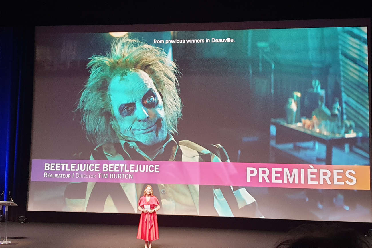 Zu den Deauville-Previews gehört Tim Burtons „Beetlejuice Beetlejuice“ (diesen Mittwoch im Kino). Ein freudiger Albtraum, in dem Michael Keaton wieder in die Rolle des Scherzdämons schlüpft.