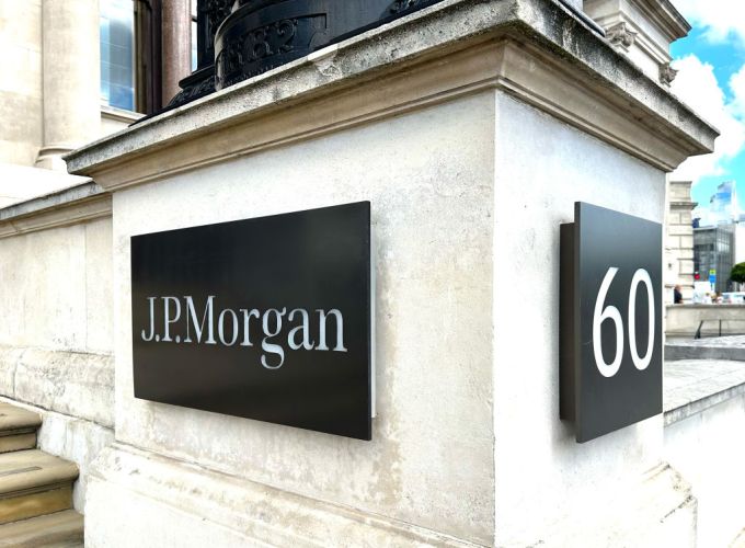 JP Morgan-Büro in London.