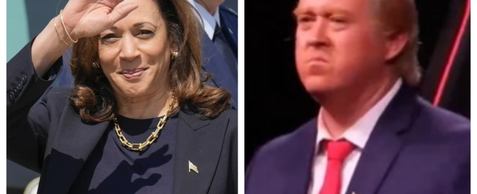 ABC Debatte live Last Minute Aenderungen im Debattenskript von Kamala Harris Was im