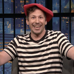 Andy Samberg kapert die Show von Seth Meyers mit dem