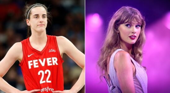 Caitlin Clark wird belaestigt weil sie Taylor Swifts Unterstuetzung fuer