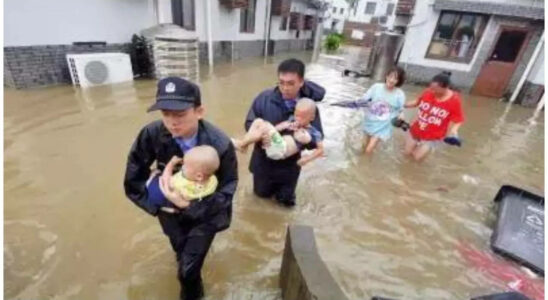 Chinesische Staedte schliessen vor dem Supertaifun Yagi den Unterricht und