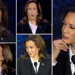 Debatte Harris vs Trump Kamala Harris‘ Gesichtsausdruck steht im Mittelpunkt