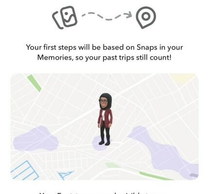 Die neue Footsteps Funktion von Snapchat verfolgt Ihren Standortverlauf
