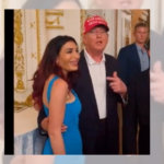 Donald Trump Laura Loomer Laura Loomers Foto mit Donald Trump