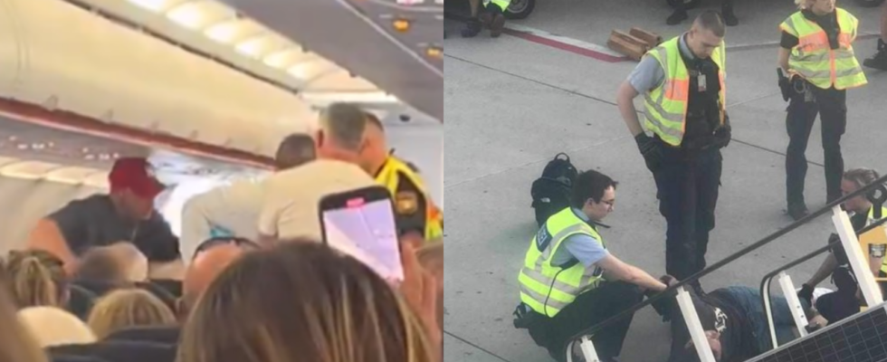 EasyJet Flug muss notlanden nachdem betrunkener Passagier den Kapitaen „Bloedmann nennt