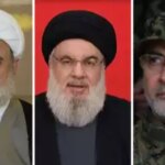 Hassan Nasrallah an Nabil Kaouk Sieben Hisbollah Kommandeure wurden bei israelischen