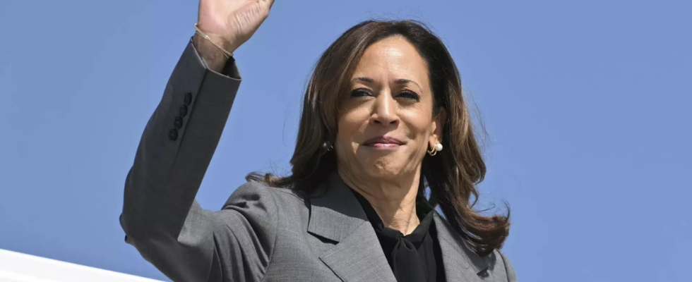 Kamala Harris Debatte um US mexikanische Grenze Kamala Harris will im