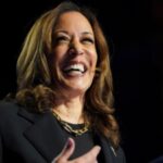 Kamala Harris „Meine Menschenmenge ist ziemlich gross Kamala Harris verspottet