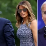 Melania Trumps seltene oeffentliche Aeusserung trifft die Biden Harris Regierung vor der.webp