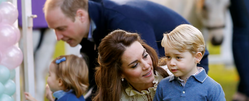 Prinz George Wie Kate Middleton Prinz George darauf vorbereitet Koenig