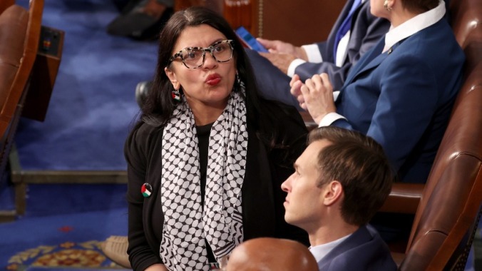 Rashida Tlaib ist erneut das Ziel einer anti palaestinensischen Hetzkampagne